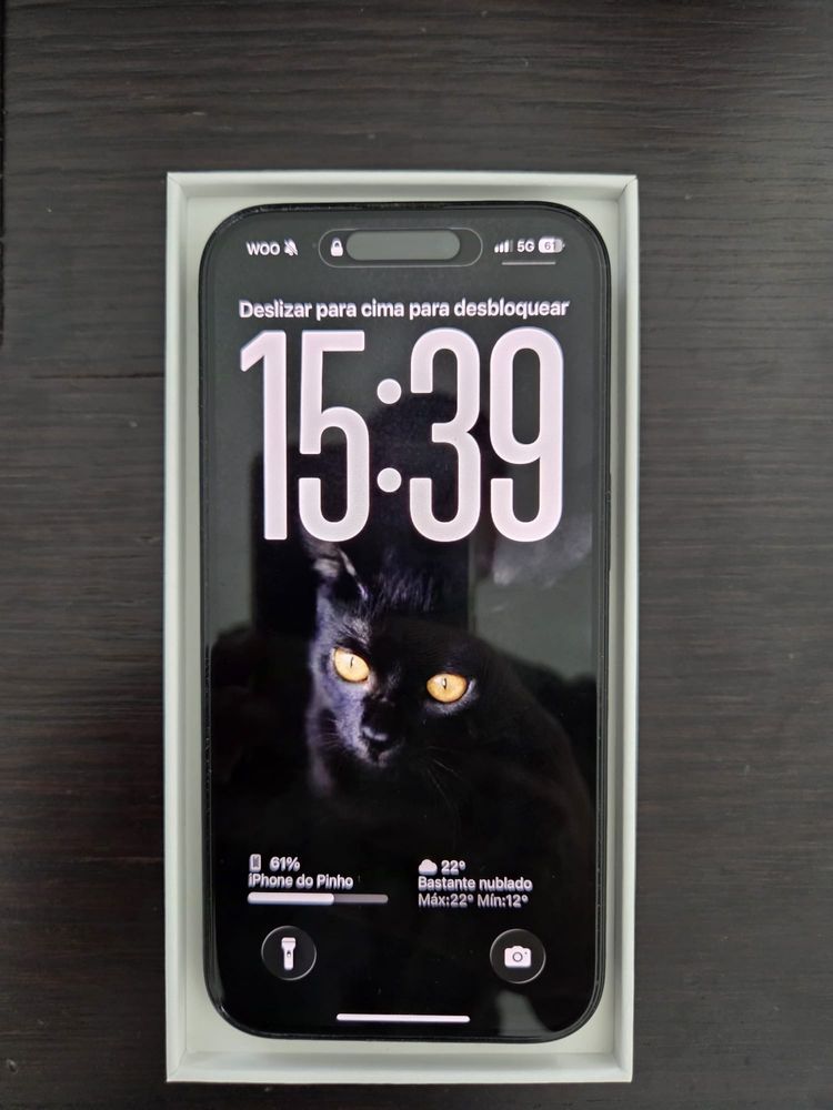 iPhone 16 128Gb Preto - Como novo