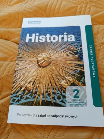 Podręcznik - historia 2, szkoła ponadpodstawowa, Operon