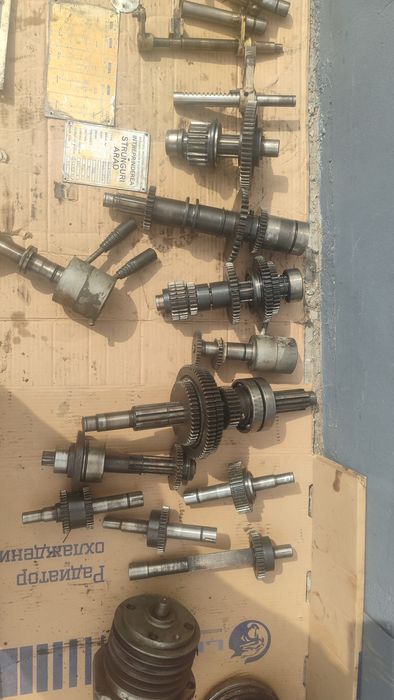 Arad SNA400 запчастини, задня бабка фартук, фрикціон, передня бабка