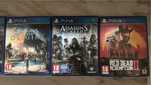 Jogos PS4 - Red Dead Redemption, Assassin’s Creed Origins