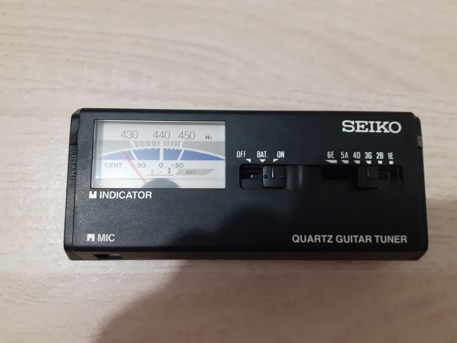 Afinador Guitarra/Baixo Seiko (Guitar Tuner)