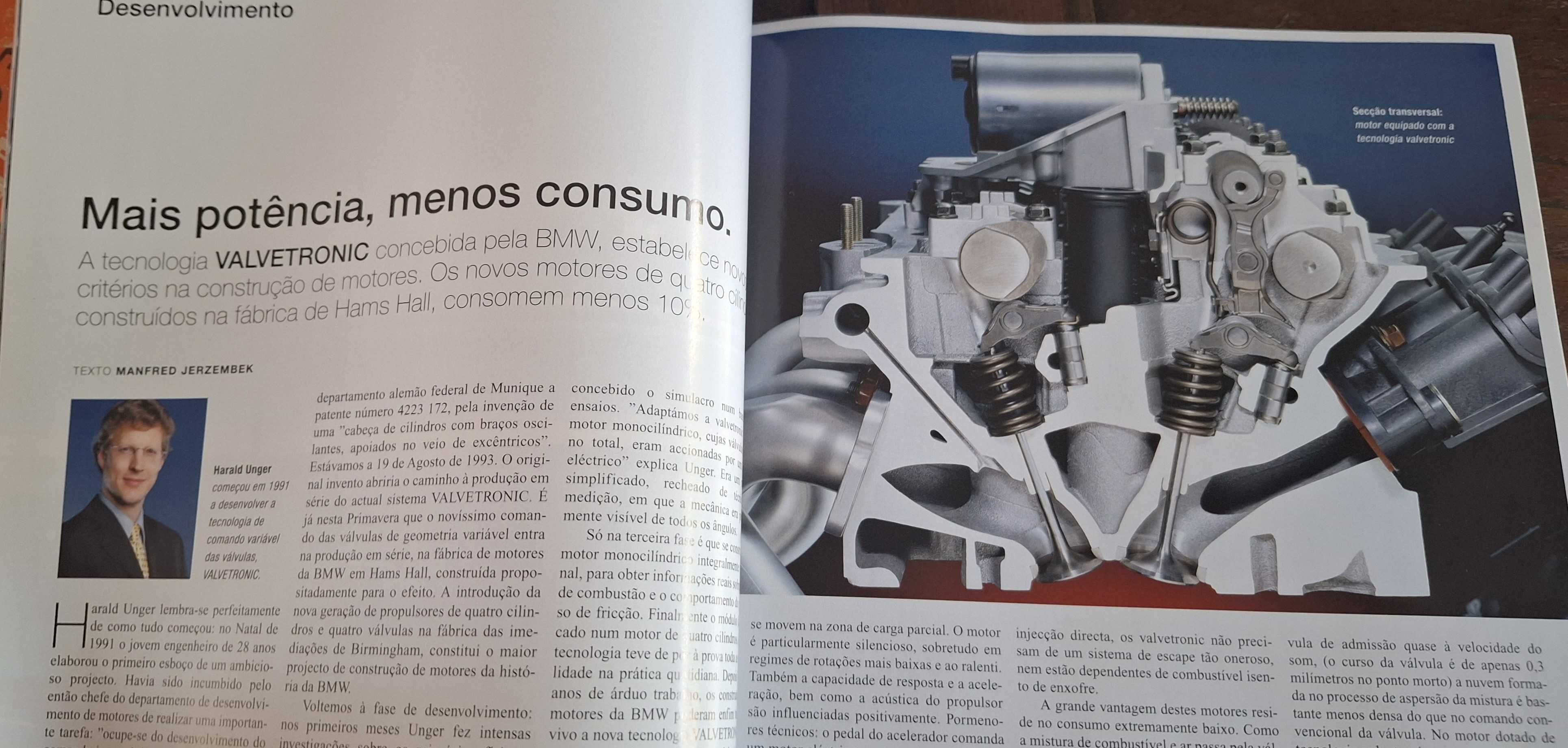 BMW Magazine de 1/2001 sobre o BMW série 3