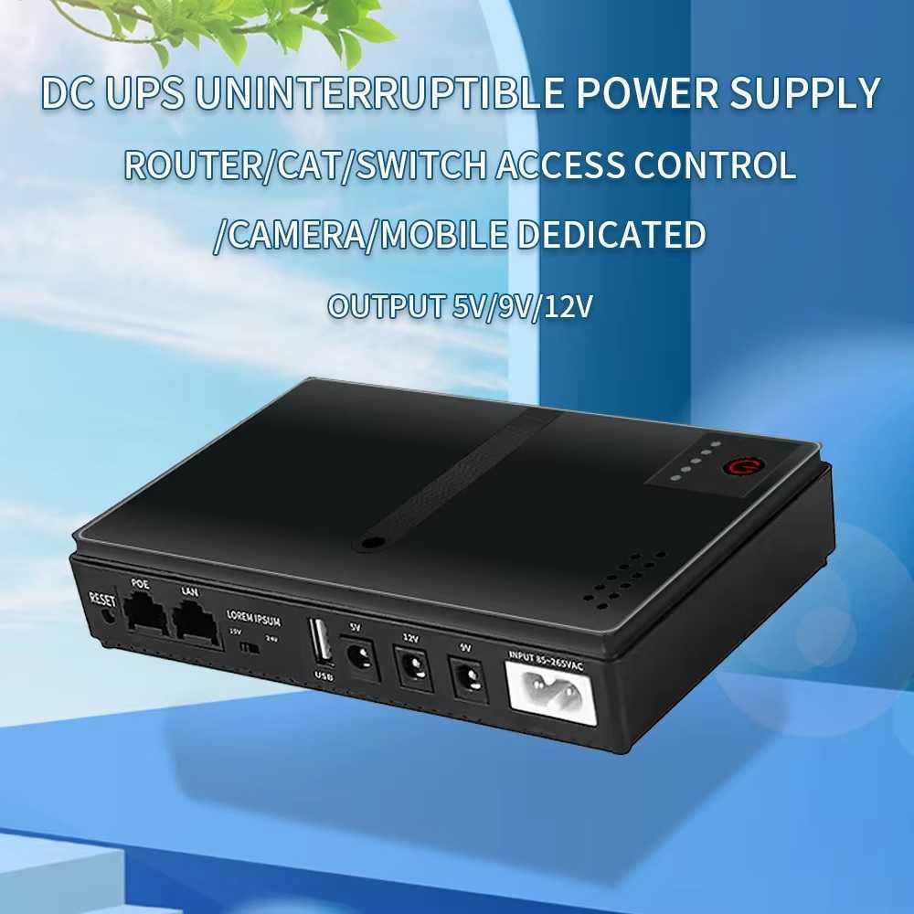 Дбж для роутера 1018L (безперебійник) 5V9V12V/15V/24V