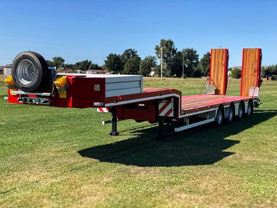 EMTECH 4.NNP-S-2N (NH2)  Naczepa niskopodwoziowa 4 osiowa dostępna na placu - Możliwość wynajmu