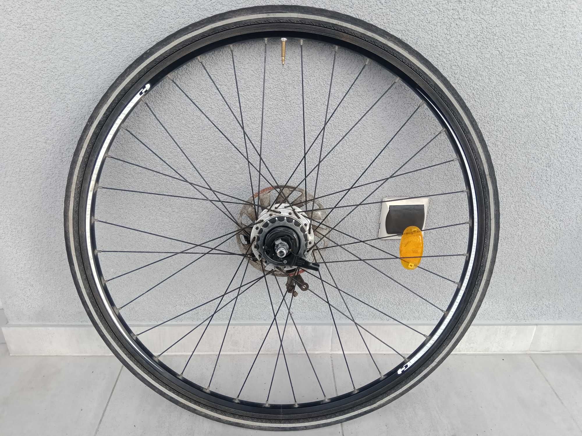 Koła 28" przód tył Shimano Inter 7 hamulec rolkowy