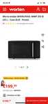 Micro-ondas WHIRLPOOL Com Grill - Preto)
