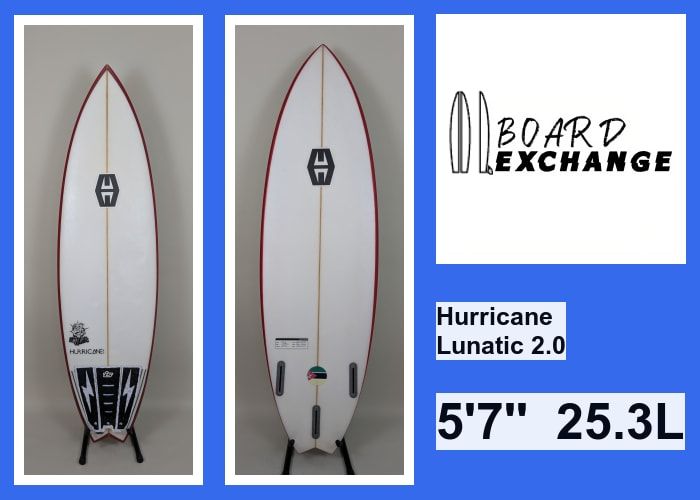 Prancha de Surf - Hurricane Lunatic 2.0 5'7''
