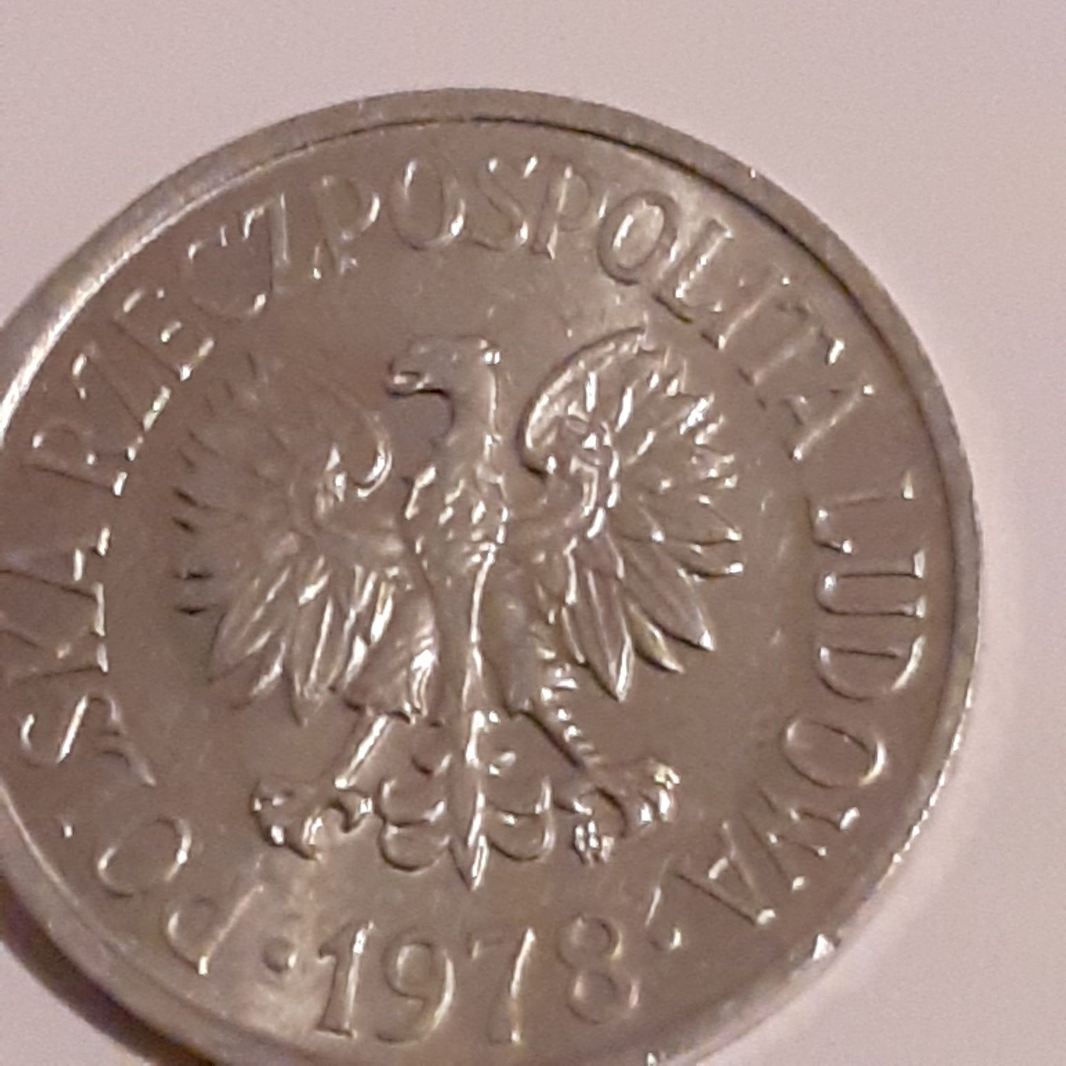 Sprzedam monetę 20gr  z  1978roku .