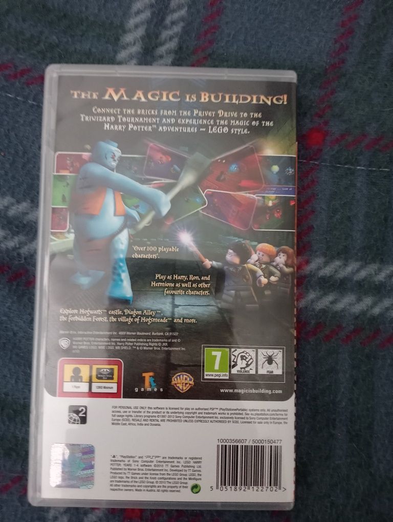 Lego Harry Potter PSP usado uma vez