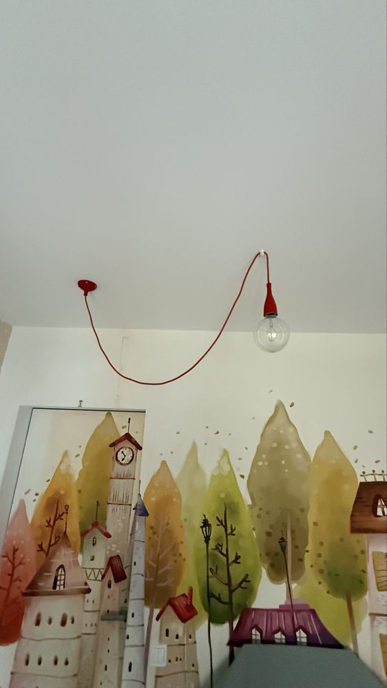 Бра Ideal Lux Minimal Ap1 Rosso