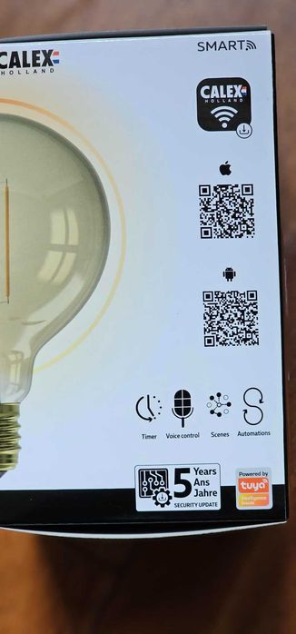 lampadas LED INTELIGENTES calex holand G95 NOVAS