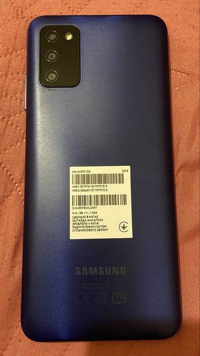 Продам смартфон Samsung Galaxy 03s 3/32