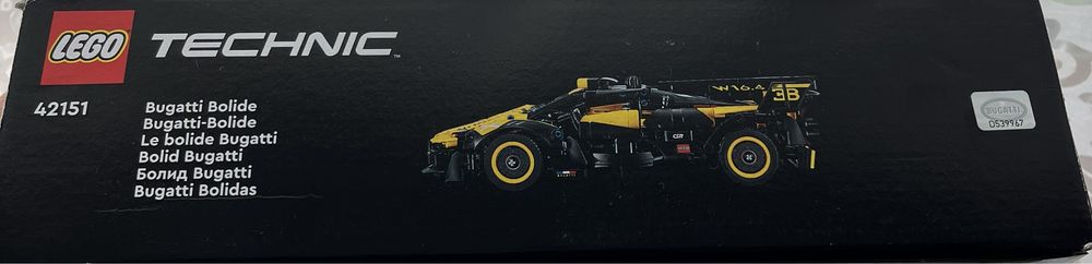 LEGO technic bugatti bolid  42151
