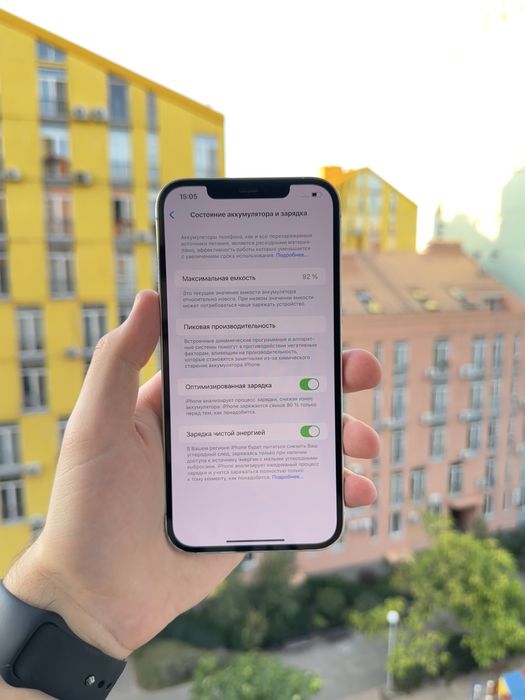 92% Аккум Идеал iPhone 12 Pro Max 128Gb Silver Айфон про мах