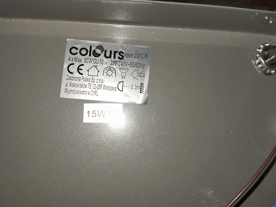 Komplet oświetlenie