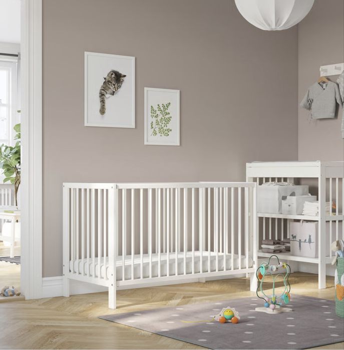 Berço de bebe com colchao