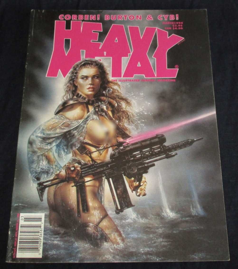 Heavy Metal The Illustrated Fantasy Magazine March 1994