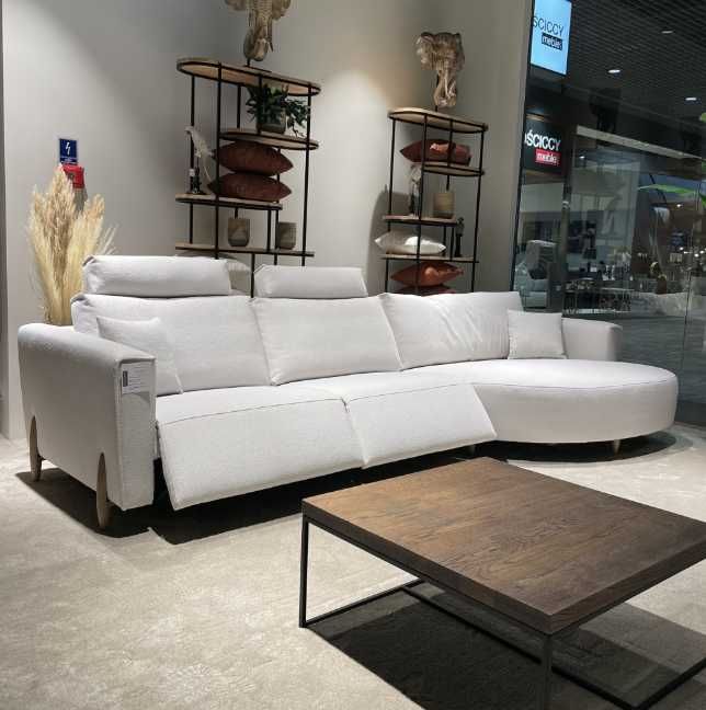 sofa z funkcją relaks, tkanina aqua clean, OKAZJA 20% ZNIŻKI, nowy