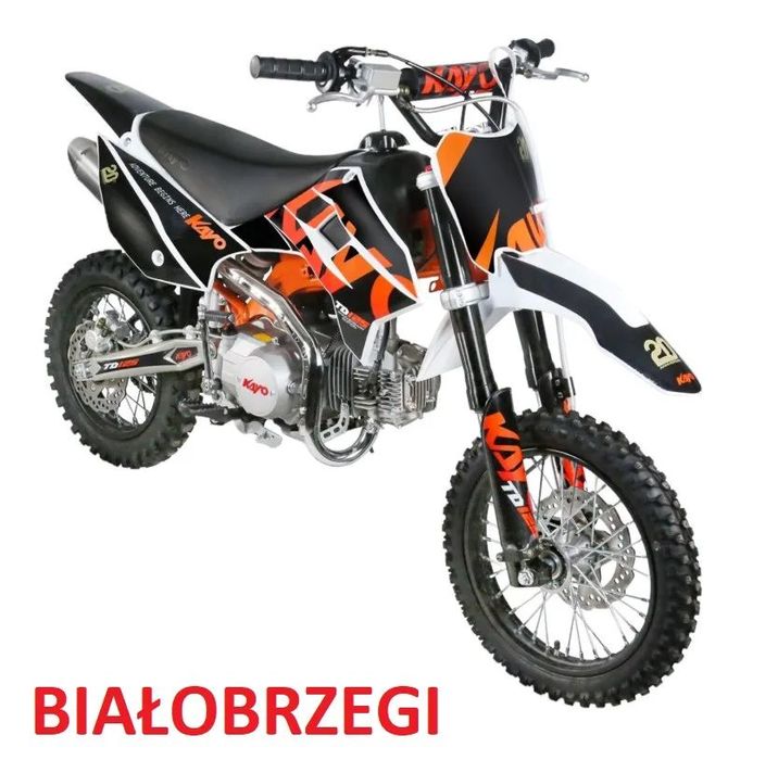 KAYO Inny Cros kros MRF Pit Bike Kayo 125 CC TD dostawa raty manual Białobrzegi