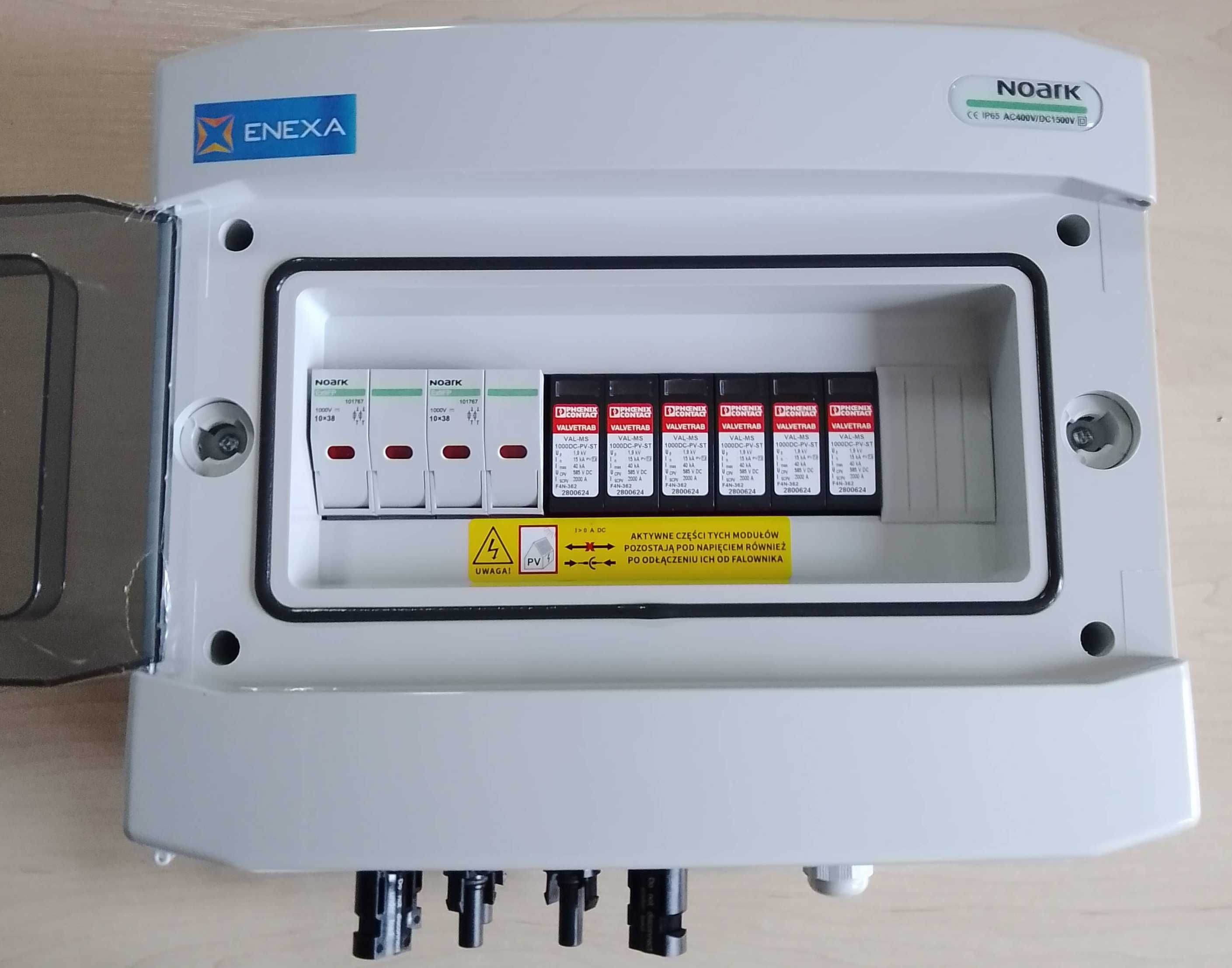 Rozdzielnica PV 2 szeregi 2C-2b 1000V TYP2 Phoenix Contact