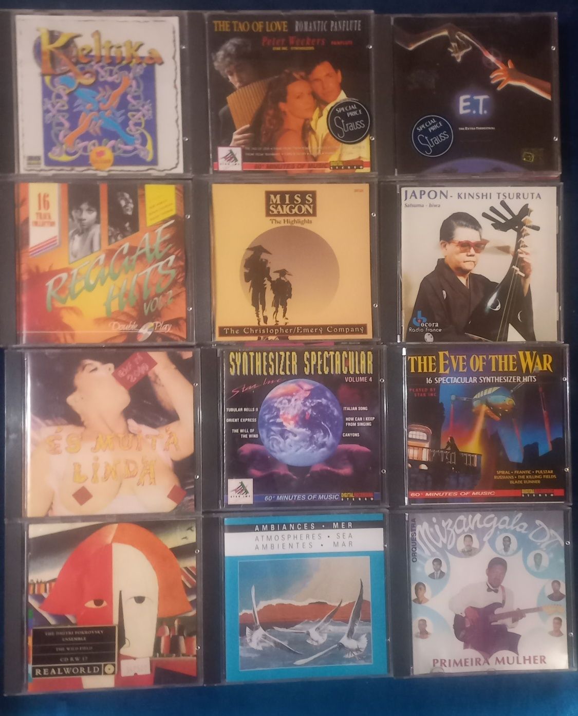 Conjunto de Cds  várias bandas