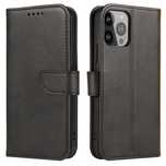 Magnet Case Etui Oppo A17 Pokrowiec Z Klapką Portfel Podstawka Czarne
