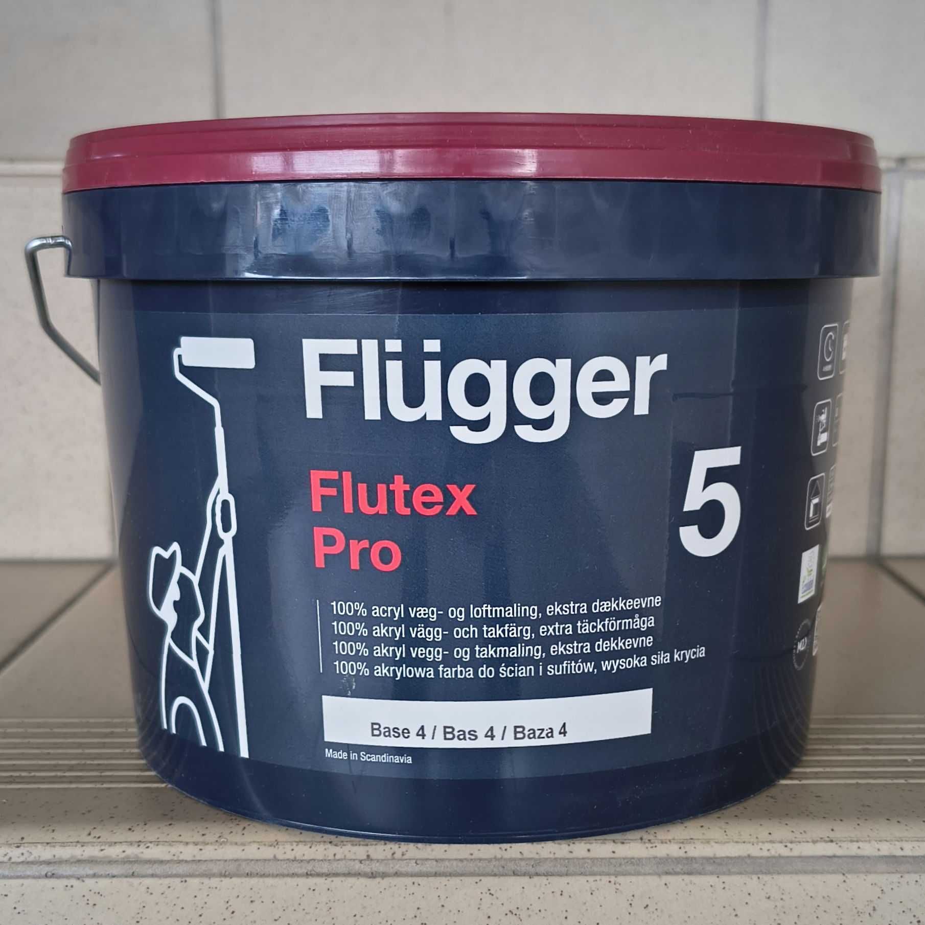 farba Flügger Flutex Pro 5, 2,8 L, kolor: S8502-G