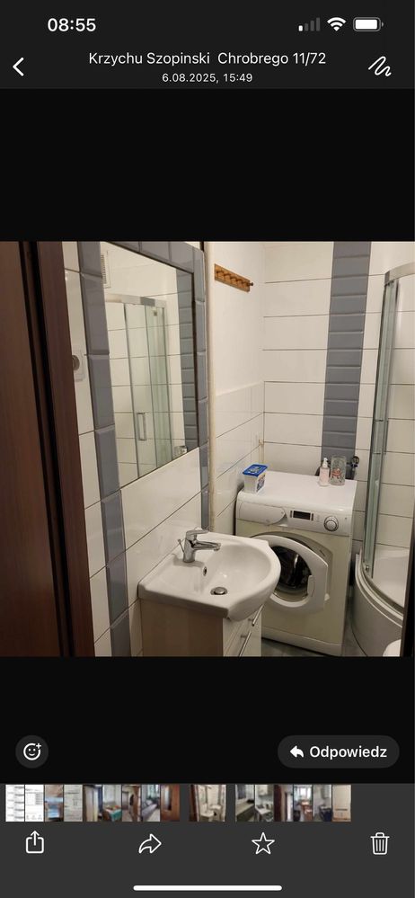 2 pokoje ul Chrobrego, winda, 44m Centrum PRYWATNIE