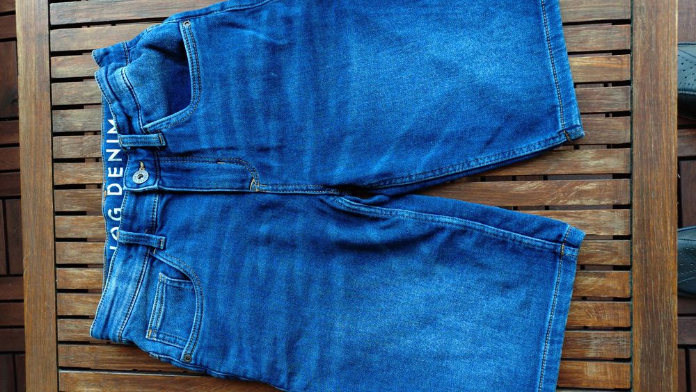 Spodenki chłopięce jog denim, rozmiar 146