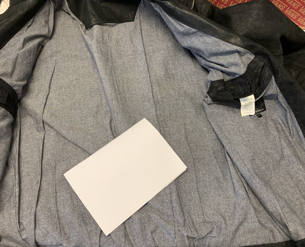 Kurtka męska skórzana / Morgan Leather / XL