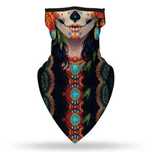 Bandana chusta maseczka maska na twarz Dia De Los Muertos halloween