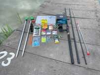 ZESTAW FEEDER + KOŁOWROTEK + AKCESORIA przynęty – gotowy do łowienia