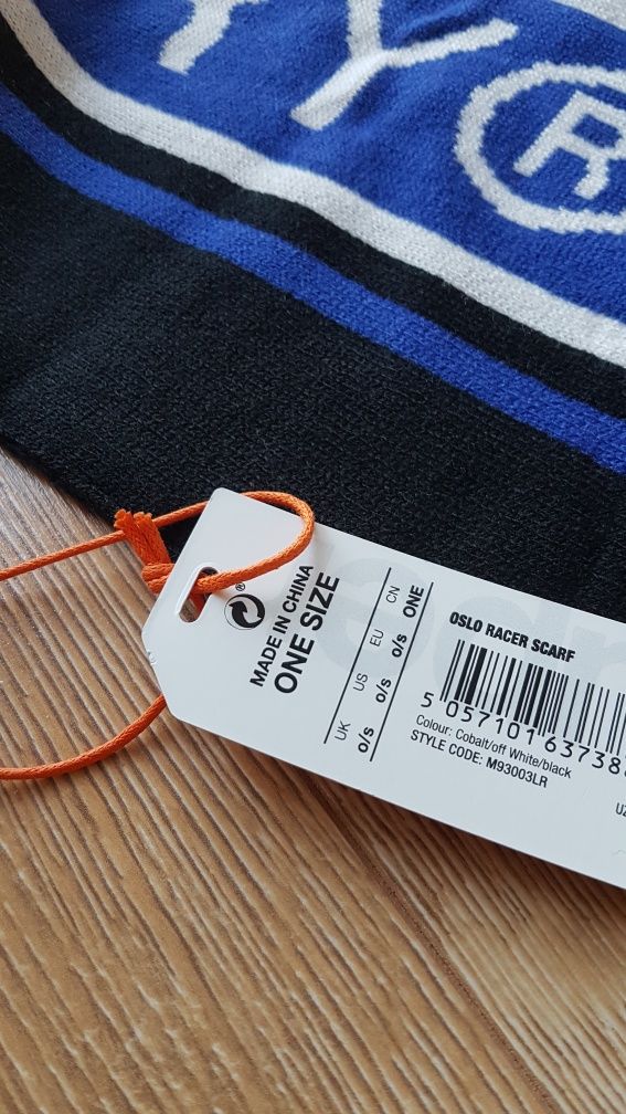 Szal Superdry Oslo szalik męski nowy