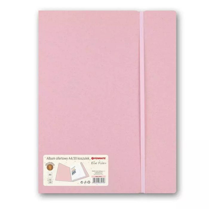 Album ofertowy A4 30 koszulek różowy PENMATE. Penmate. Nowy Produkt