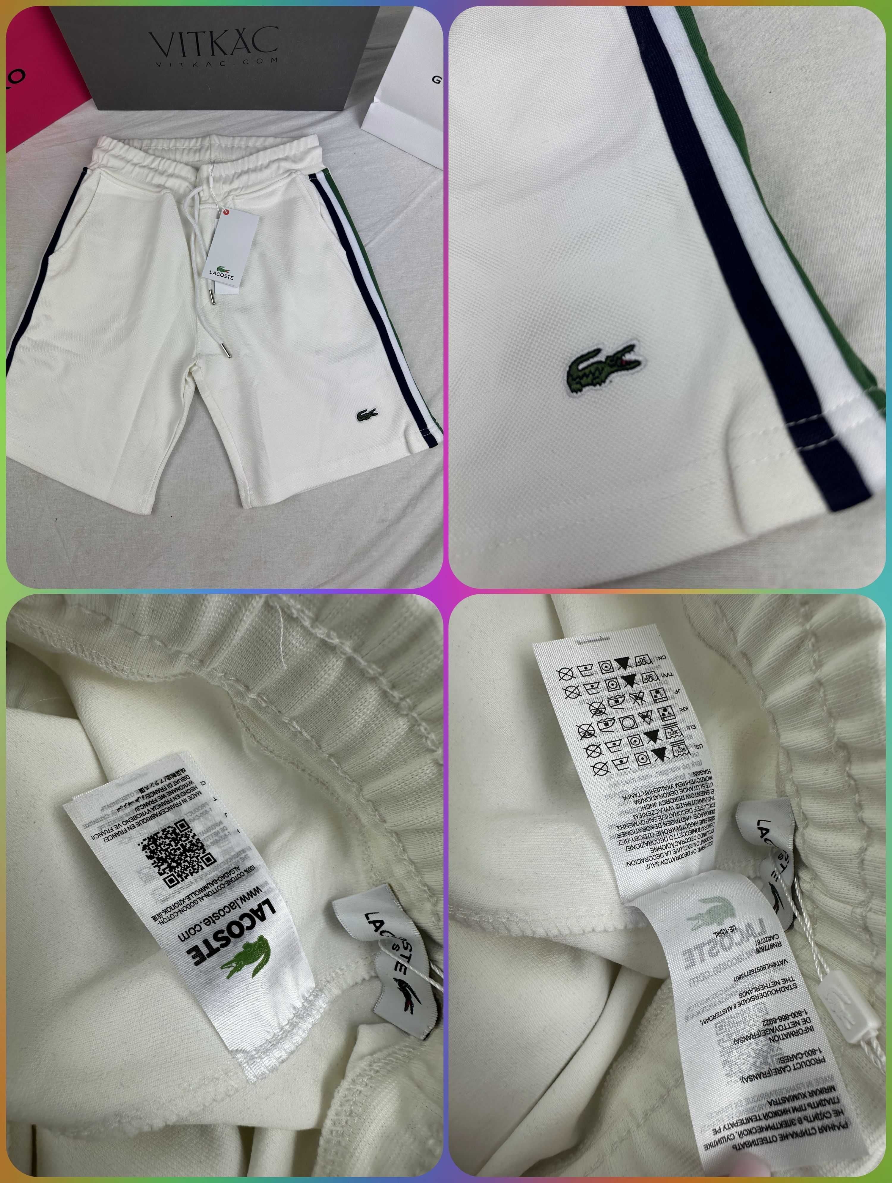 Spodenki the north face krótkie szorty lacoste S-XXL Premium logowane