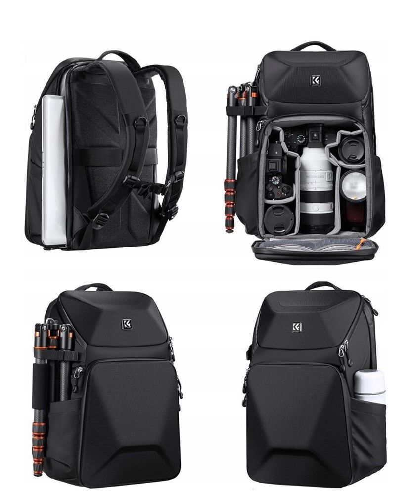 Nowy Plecak fotograficzny K&F CONCEPT KF13.144 Czarny