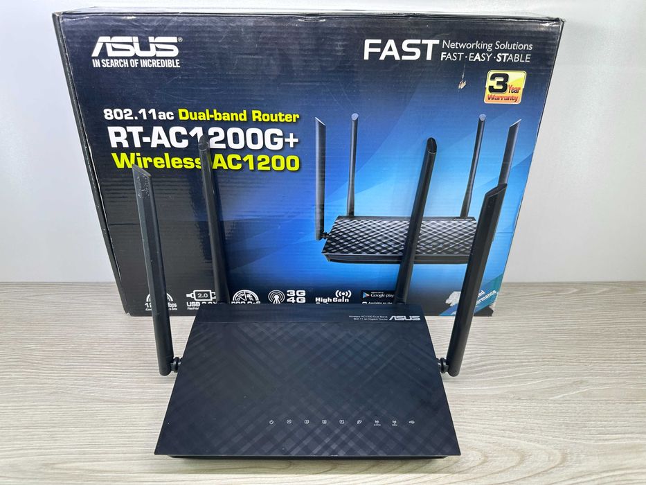 Access Point, Router ASUS RT-AC1200G+ 802.11ac (Wi-Fi 5)