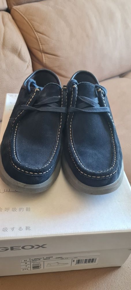 Sapato  Geox Blue Navy 41