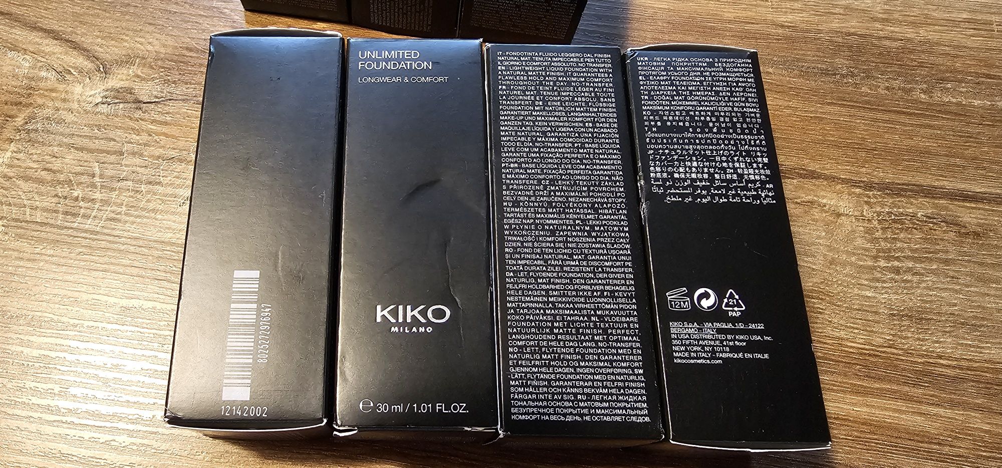 Podkład w płynie Kiko Milano 30ml 4G 6G unlimited foundation