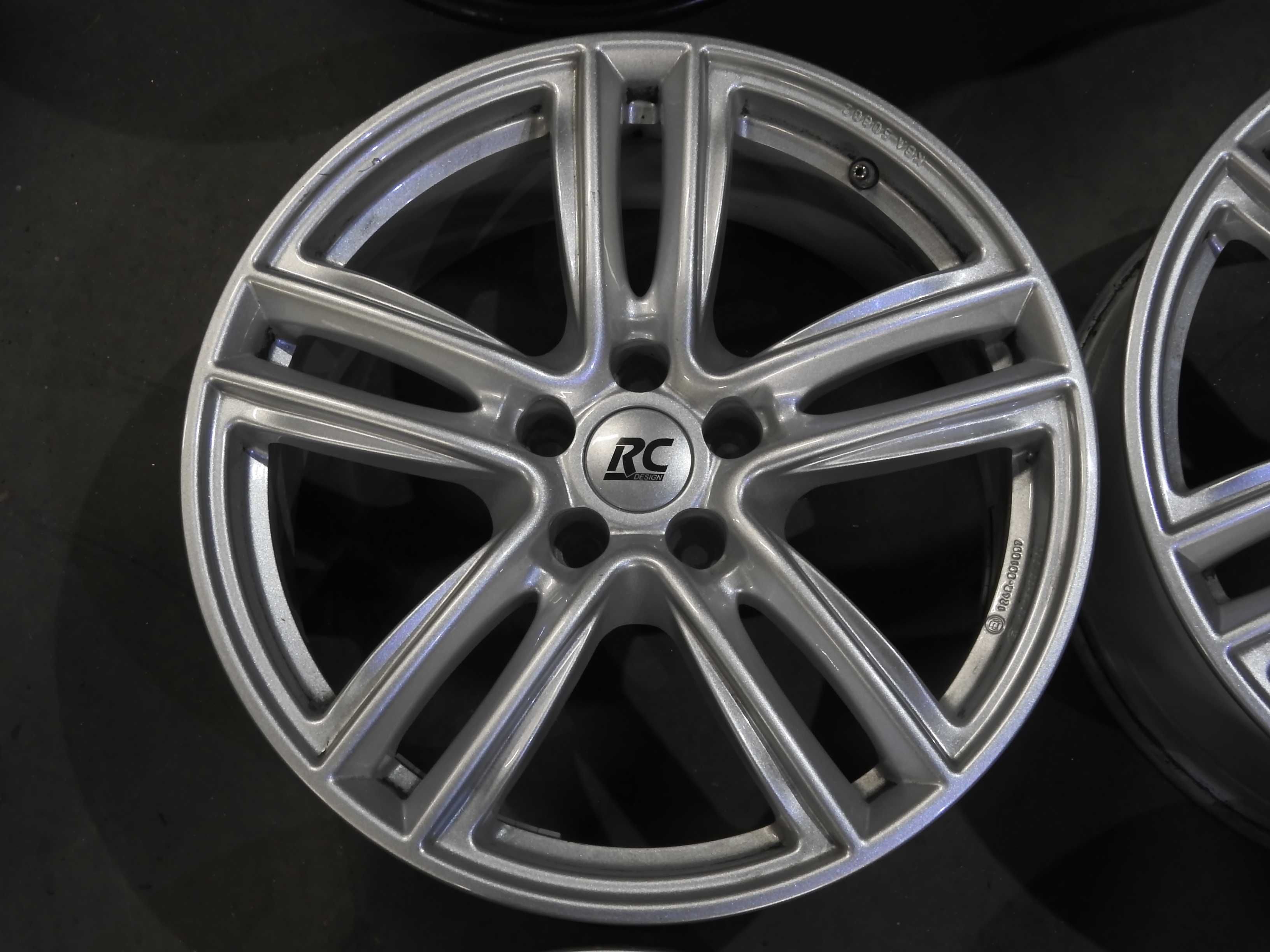 4xAlufelgi 18'' 5x108 ET42,5 8J BROCK Piasta 63,4 Jak NOWE VOLVO FORD
