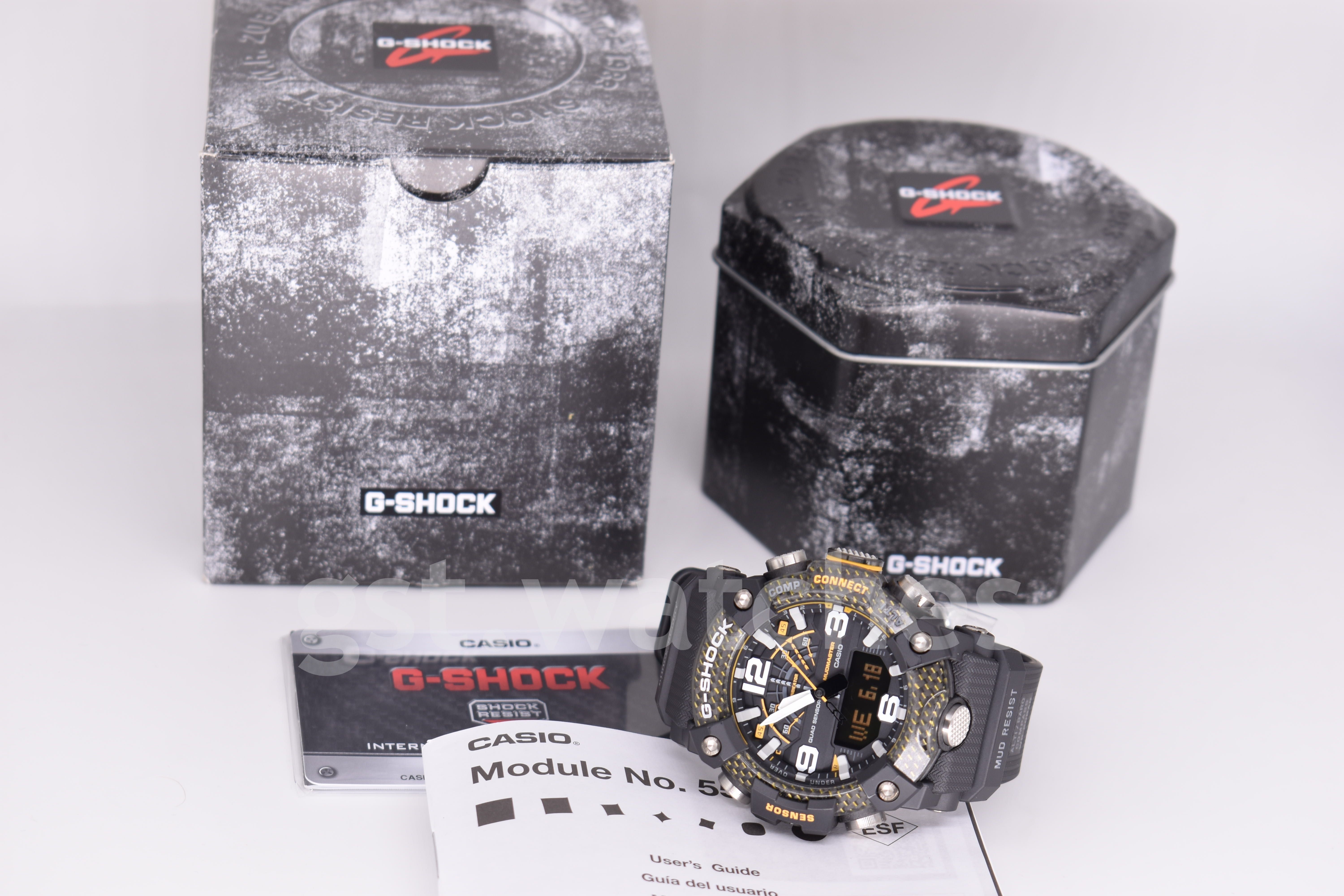 Casio G-Shock GG-B100Y-1A NEW ORIGINAL | Bluetooth | 4-Sensor | Carbon