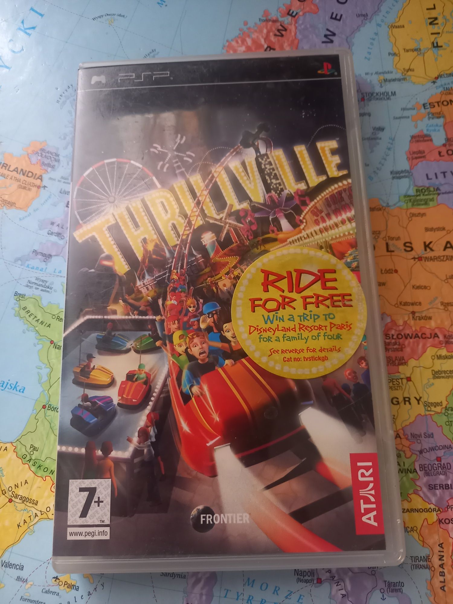 Gra Sony psp thrillville