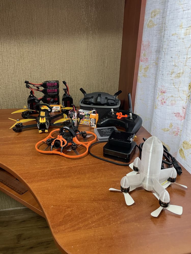 FPV комплект. ФПВ 5 і 3 дюйми. DJI, Geprc Cinelog, TBS Tango 2 v3