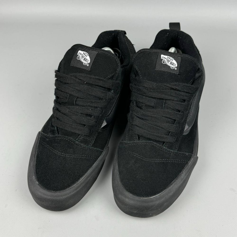 Кеди Vans Knu Skool Full Black ванс скейт шузи кеды кроссовки кну скул