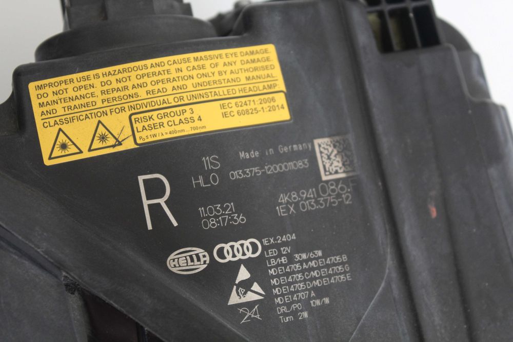 Farol Direito Matrix Laser-LED Audi A7 / S7 / RS7 (4KA) (2018–2024)