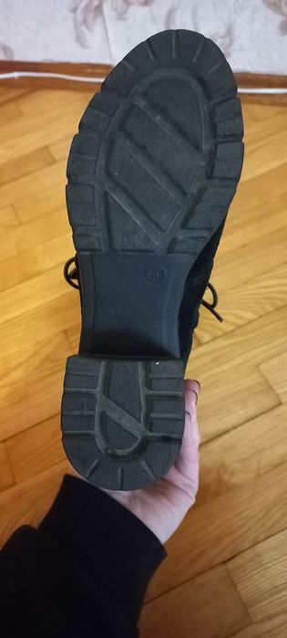 ботінки замша демісізон