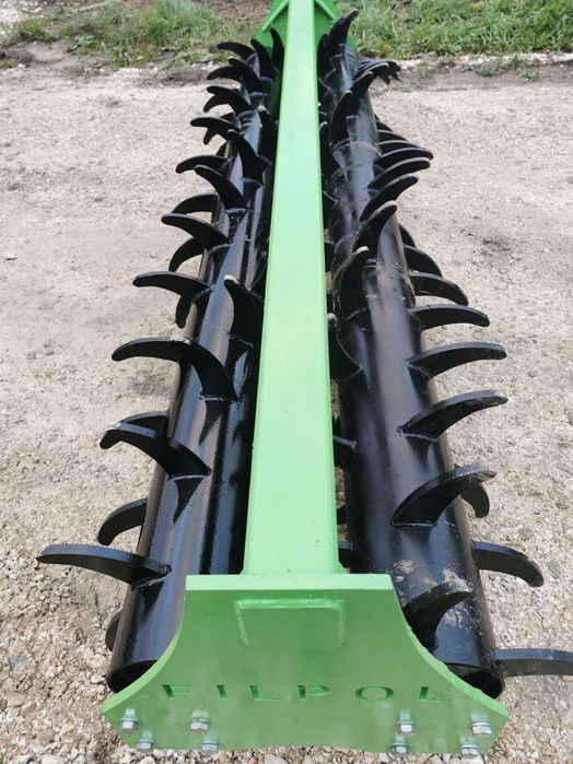 Walec rolka metr wał kolczasty mulczujący