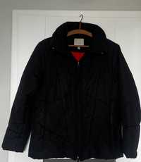 Czarna damska kurtka jesień - zima rozmiar 42