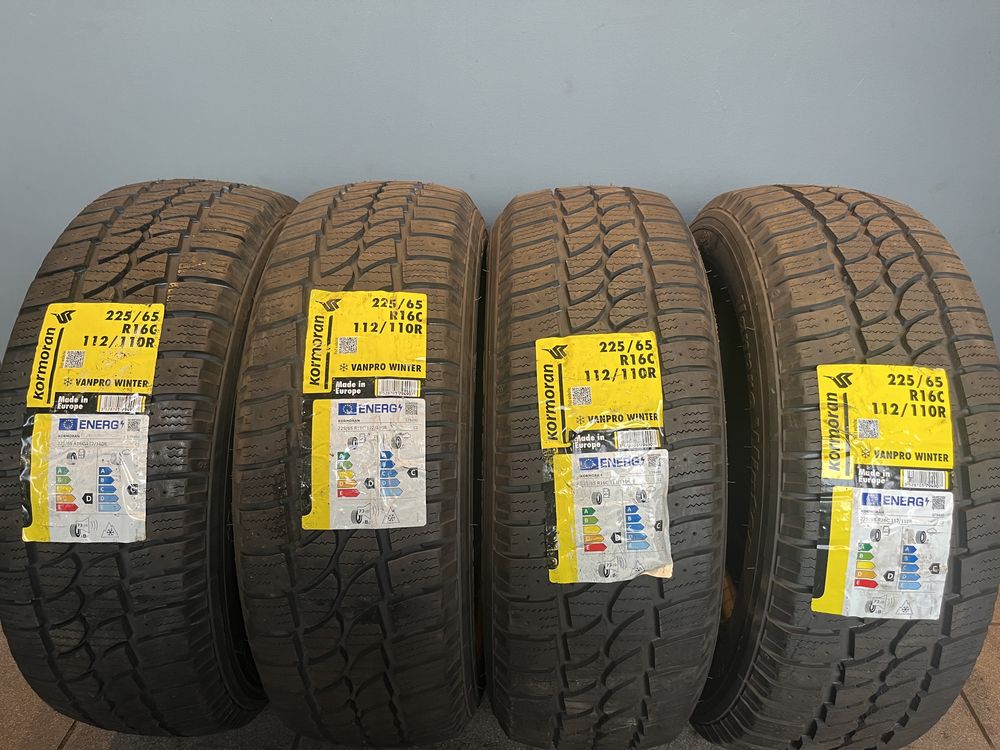 4x 225/65r16C Opony zimowe Kormoran Vanpro Winter nr158