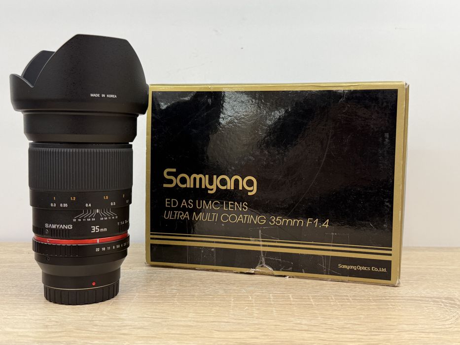 Obiektyw Samyang 35mm 1:1.4 mm